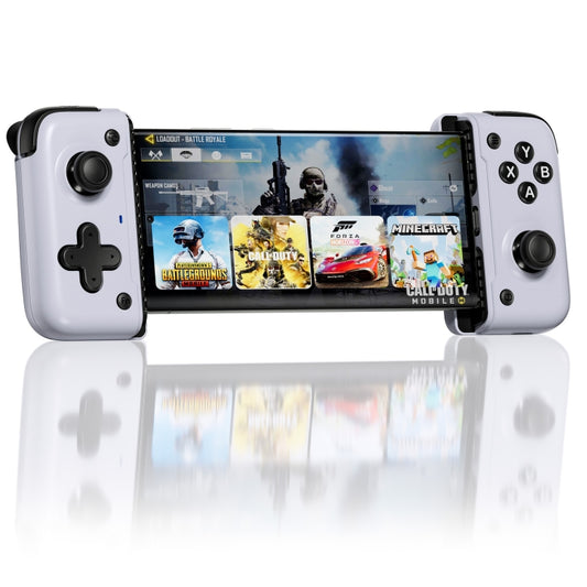 EasySMX M05 Mobile Gaming Controller For Type-C Mobile Phones And IPhone 15 Series With Hall Trigger(Black White) - Controller Gamepad by EasySMX | Online Shopping UK | buy2fix