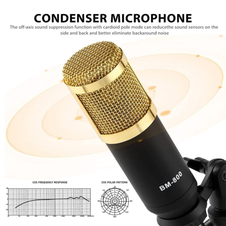 V8S Audio Mixer Live Voice Changer External Sound Card, Color: Gold Cantilever Set - Live Sound Effects Processors by buy2fix | Online Shopping UK | buy2fix