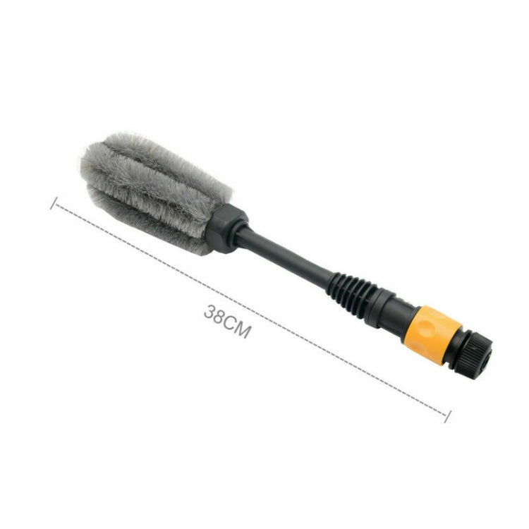 Wheel Hub Brush High Pressure Water-through Soft Bristle Cleaning Brush(40x6x6cm) - Car washing supplies by buy2fix | Online Shopping UK | buy2fix