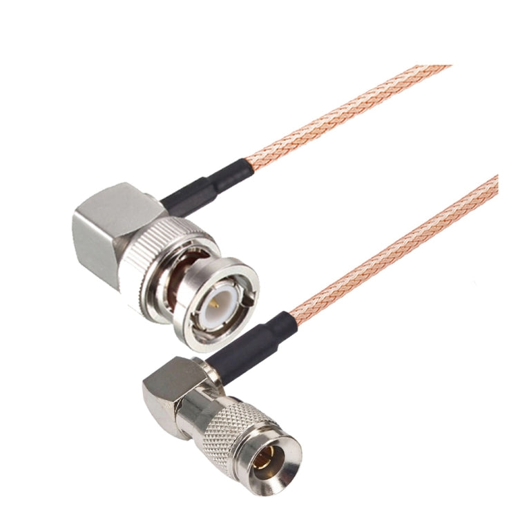 100cm CC4 Male To BNC Male Elbow Connector Cable RG179 Coaxial RF Cable - Connectors by buy2fix | Online Shopping UK | buy2fix