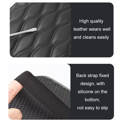 Car Armrest Box Leather Storage Heightening Pad(Black) - Stowing Tidying by buy2fix | Online Shopping UK | buy2fix