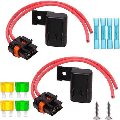 ATC/ATO 20A/30A Waterproof Wiring Harness Fuse Holder - Fuse by buy2fix | Online Shopping UK | buy2fix