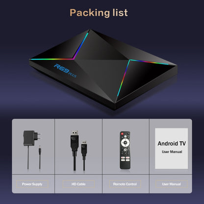 4G+32G US Plug R69PLUS Allwinner H728 Octa-Core ARM Cortex A55 Android 14 Network Box Player - Others by buy2fix | Online Shopping UK | buy2fix