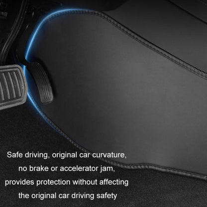 For Tesla Center Console Side Anti-kick Protective Pad, Style: For 2024 Model 3 Rear Row TPE - Seat Accessories by buy2fix | Online Shopping UK | buy2fix