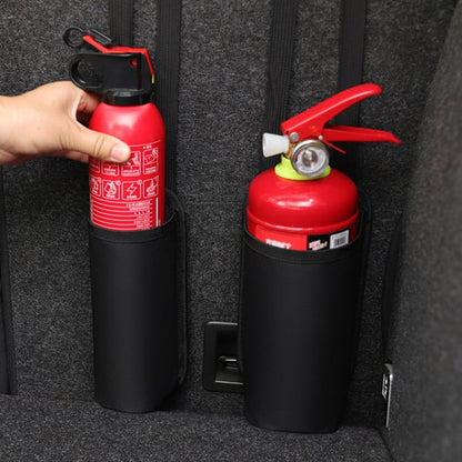 Large Car Fire Extinguisher Storage Bag Auto Seatback Bag Cup Holder - Stowing Tidying by buy2fix | Online Shopping UK | buy2fix