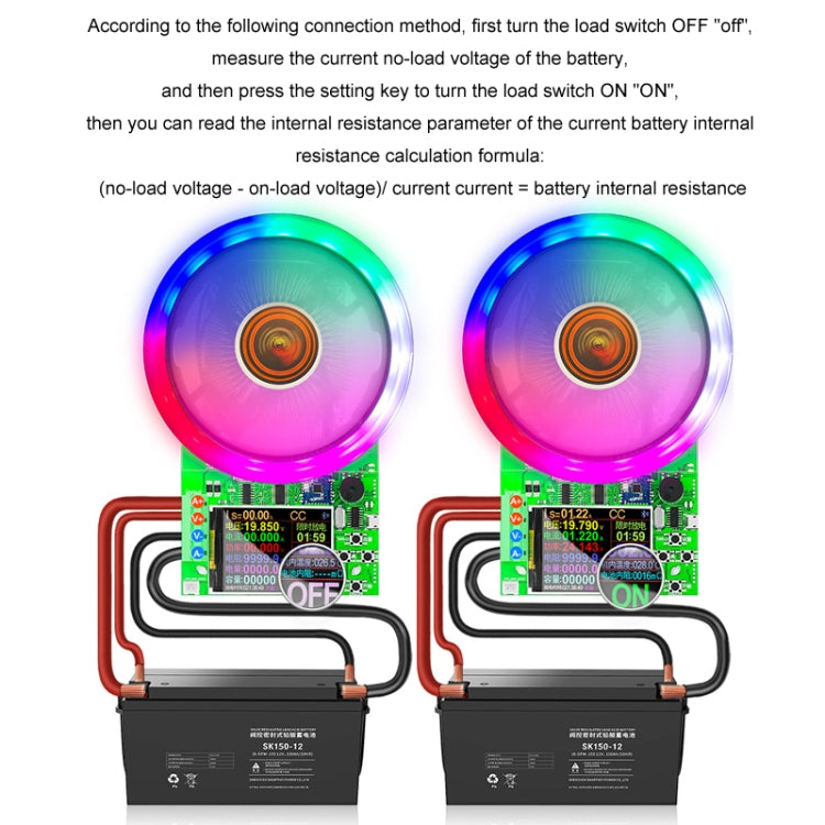 ATORCH Voltage Digitally Controlled Adjustable Constant Current Discharge Load Aging Tester, US Plug(180W DL24P) - Battery & Resistance Tester by buy2fix | Online Shopping UK | buy2fix