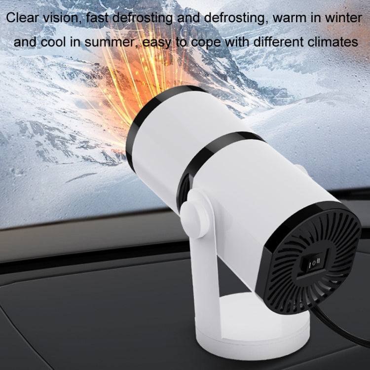 12V Winter Car Heater Foldable Rotating Defrost Mist Electric Heater(9096A) - Heating & Fans by buy2fix | Online Shopping UK | buy2fix