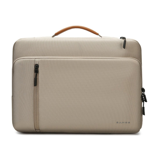 BANGE BG-6802 Laptop Bag Notebook Protective Case, Color: Khaki Small - 14.1 inch by BANGE | Online Shopping UK | buy2fix