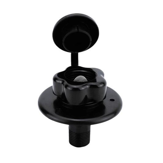 RV Ship Flange Threaded Leak-proof Water Inlet Connector Check Valve, Specifications: Black 1 - Marine Accessories & Parts by buy2fix | Online Shopping UK | buy2fix