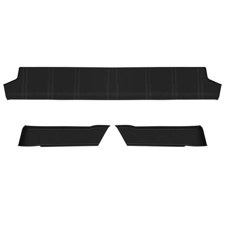 For Tesla Model Y Rear Seat One-Piece Full-Cover Anti-Kick Pads Guard Pad Decoration(4pcs /Set) - Seat Accessories by buy2fix | Online Shopping UK | buy2fix