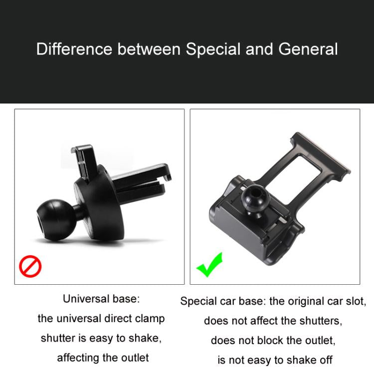 For MorrisGarages Car-Mounted Special Mobile Phone Navigation Bracket Base, Model: 21-22 MG5 - Special Car Holders by buy2fix | Online Shopping UK | buy2fix