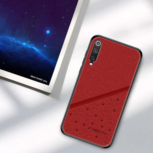 PINWUYO Full Coverage Waterproof Shockproof PC+TPU+PU Case for Xiaomi Mi 9 SE(Red) - Xiaomi Cases by dibase | Online Shopping UK | buy2fix