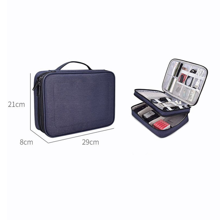 Large Nylon Waterproof Box Type Multi-function Storage Bag for iPad, Size: 29 x 21 x 8cm - Storage Bags by buy2fix | Online Shopping UK | buy2fix