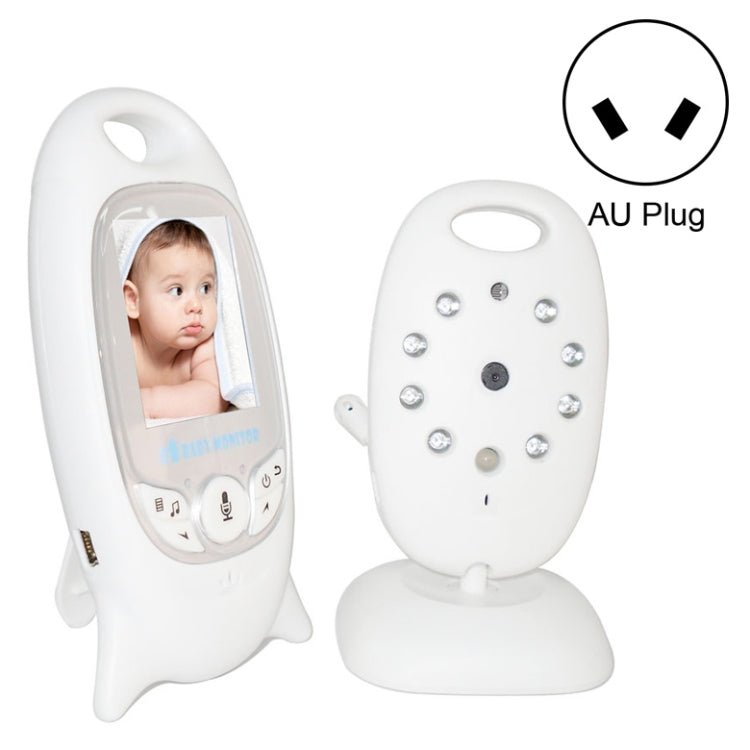 VB601 2.0 inch LCD Screen Hassle-Free Portable Baby Monitor, Support Two Way Talk Back, Night Vision(AU Plug) - Security by buy2fix | Online Shopping UK | buy2fix