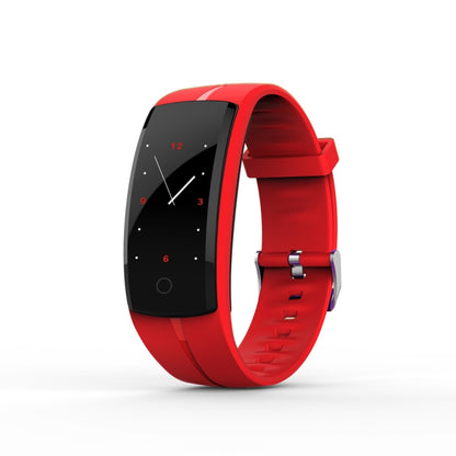 QS100 0.96 inches TFT Color Screen Smart Bracelet IP67 Waterproof, Support Call Reminder /Heart Rate Monitoring /Sleep Monitoring /Sedentary Reminder /Blood Pressure Monitoring (Red) - Smart Wear by buy2fix | Online Shopping UK | buy2fix