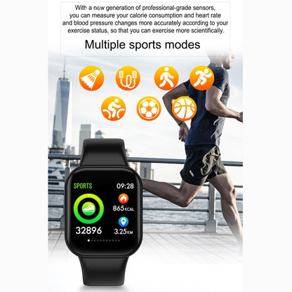 X16 1.3 inch TFT Color Screen IP67 Waterproof Bluetooth Smartwatch, Support Call Reminder/ Heart Rate Monitoring /Blood Pressure Monitoring/ Sleep Monitoring (Black) - Smart Wear by buy2fix | Online Shopping UK | buy2fix