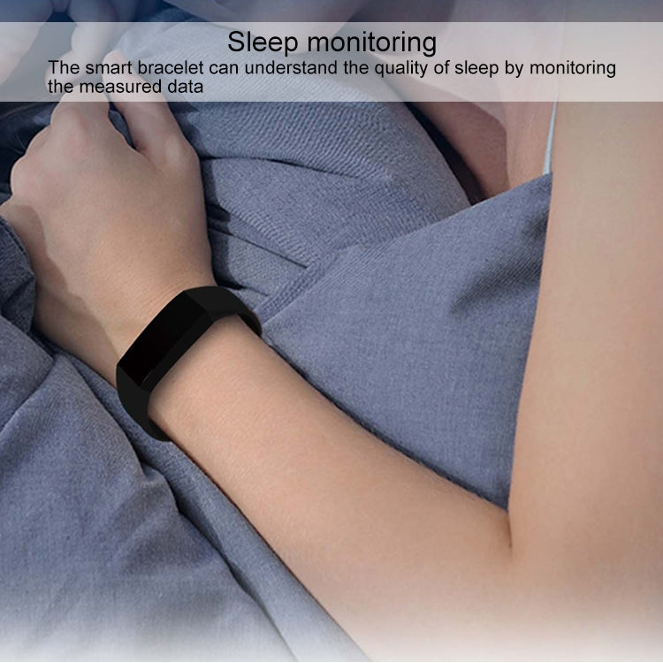 115Plus 0.96 inches OLED Color Screen Smart Bracelet,Support Call Reminder /Heart Rate Monitoring /Blood Pressure Monitoring /Sleep Monitoring /Sedentary Remind(Blue) - Smart Wear by buy2fix | Online Shopping UK | buy2fix