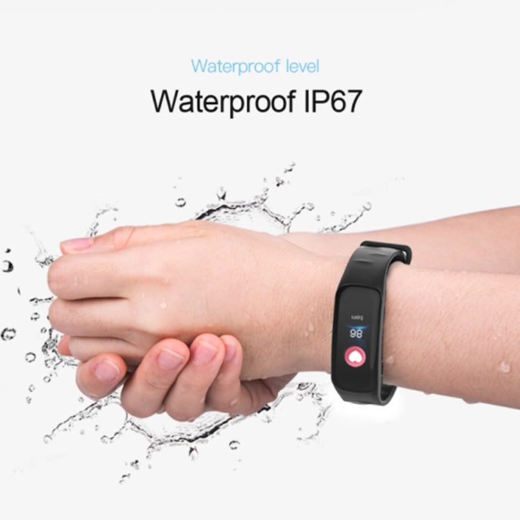 TLW B1 Plus Fitness Tracker 0.96 inch Color Screen Bluetooth 4.0 Wristband Smart Bracelet, IP67 Waterproof, Support Sports Mode / Heart Rate Monitor / Sleep Monitor / Information Reminder (Black) - Smart Wear by buy2fix | Online Shopping UK | buy2fix