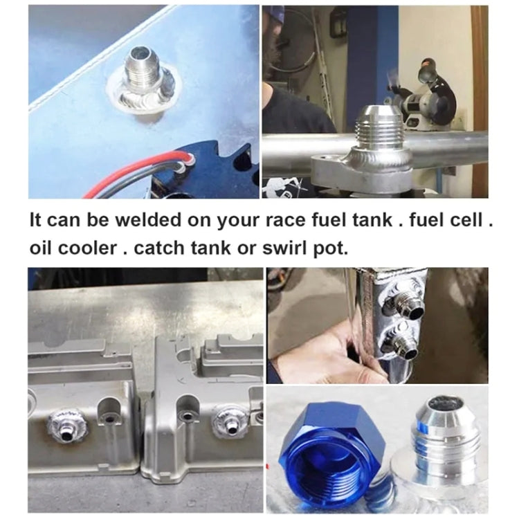 AN3 Car Oil Pipe Joint Breathable Pot Connector - In Car by buy2fix | Online Shopping UK | buy2fix