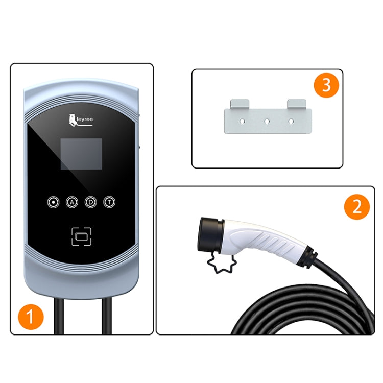 Feyree 7KW Home Wall Mounted New Energy Electric Vehicle Type 2 Charging Pile -  by buy2fix | Online Shopping UK | buy2fix