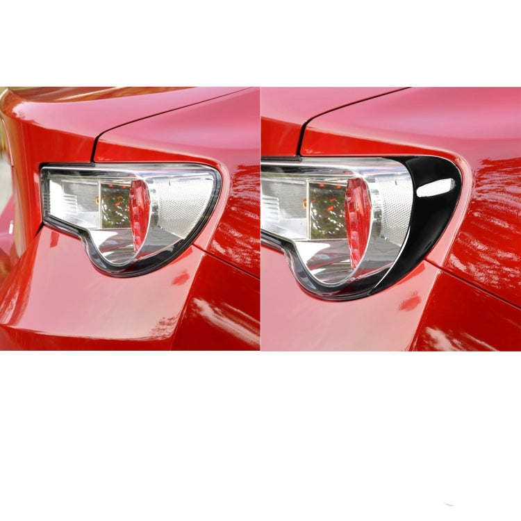 Pair Car Rear Lamp Eyebrow Soft Decorative Sticker for Toyota GT86 2013-2020 - In Car by buy2fix | Online Shopping UK | buy2fix