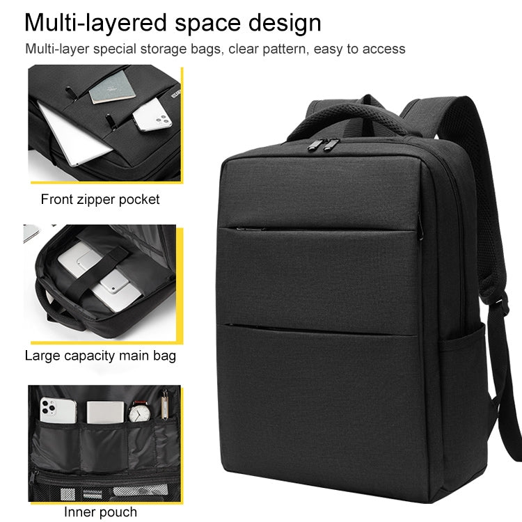 cxs-605 Multifunctional Oxford Cloth Laptop Bag Backpack(Black) - Backpack by buy2fix | Online Shopping UK | buy2fix