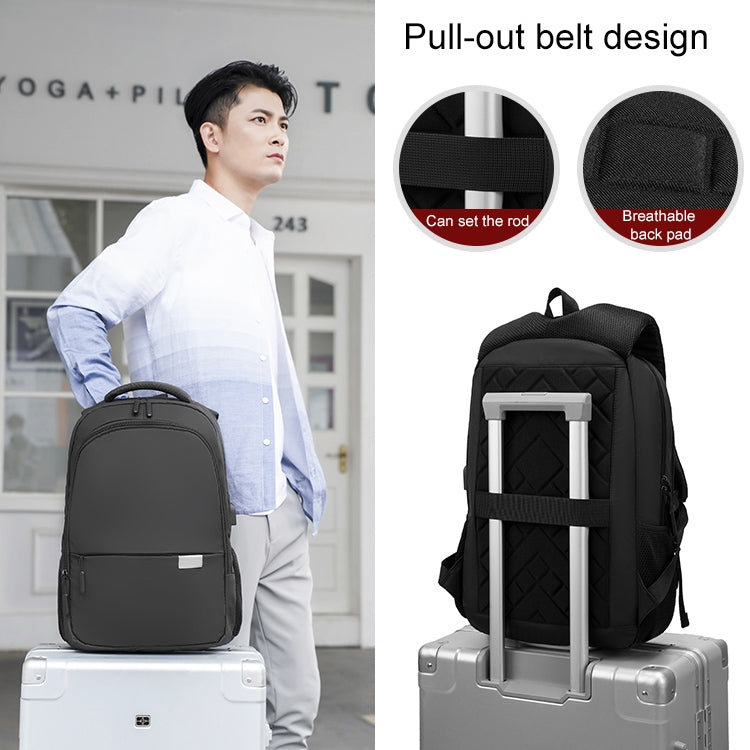 cxs-621 Multifunctional Oxford Laptop Bag Backpack (Black) - Backpack by buy2fix | Online Shopping UK | buy2fix