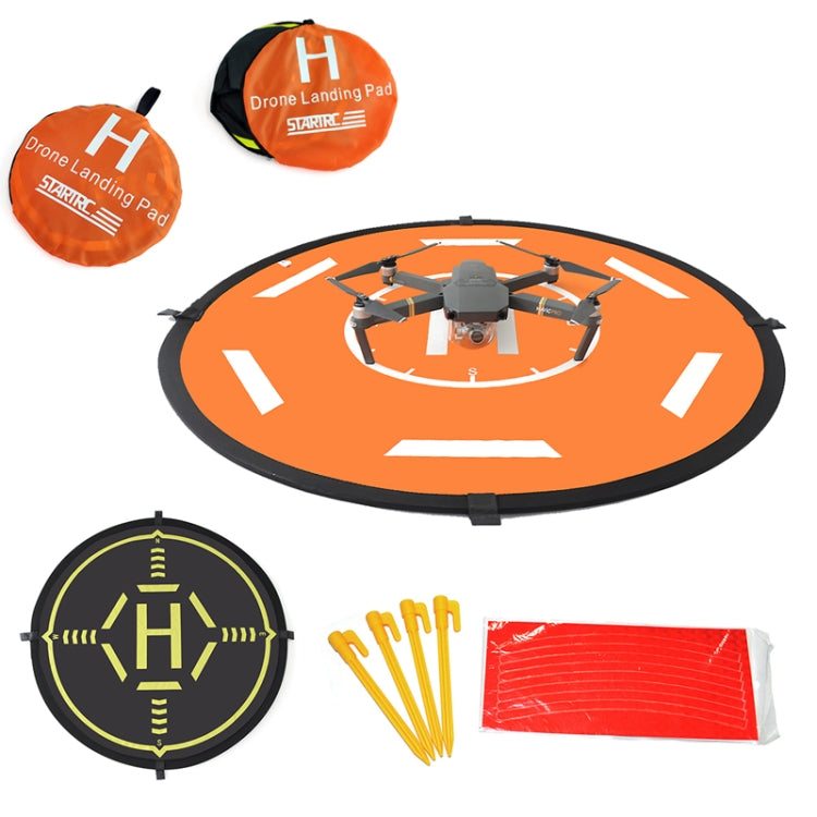 STARTRC Phantom Series 80CM Portable Parking Apron for DJI Mavic Air 2(Orange) - DJI & GoPro Accessories by STARTRC | Online Shopping UK | buy2fix