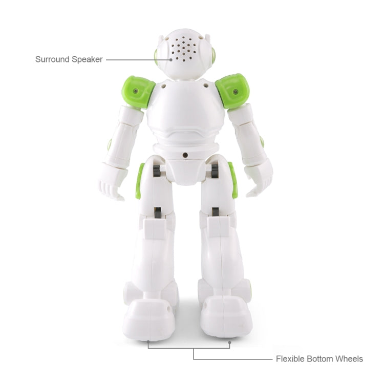 JJR/C R11 CADY WIKE Smart Touch Control Robot with LED Light, Support Waling / Sliding Mode (Green) - RC Robots by JJR/C | Online Shopping UK | buy2fix