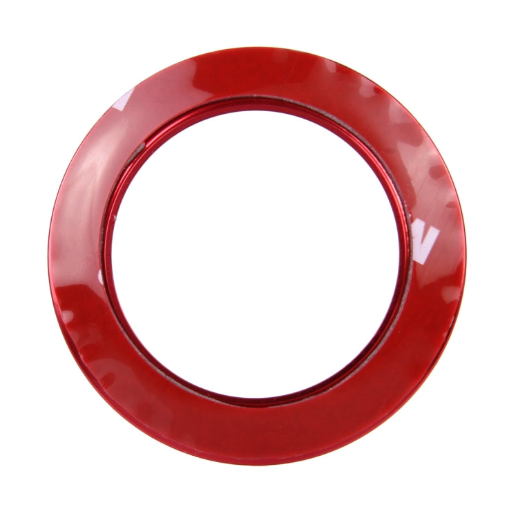 Car Aluminum Steering Wheel Decoration Ring For Volkswagen(Red) - In Car by buy2fix | Online Shopping UK | buy2fix