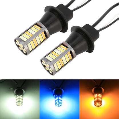 1156/BA15S DC12V 3.7W 81 SMD-3030-LEDs Three Color Car DRL&Turn Light, Length: 2m - Running Lights by buy2fix | Online Shopping UK | buy2fix