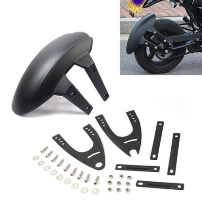 Motorcycle Modified Fender Rear Wheel Fender Dustproof  PP Splash Flaps Mudguards Fender Guard for CFMOTO 150NK / Kawasaki Z250 / Honda CB190R - Others by buy2fix | Online Shopping UK | buy2fix