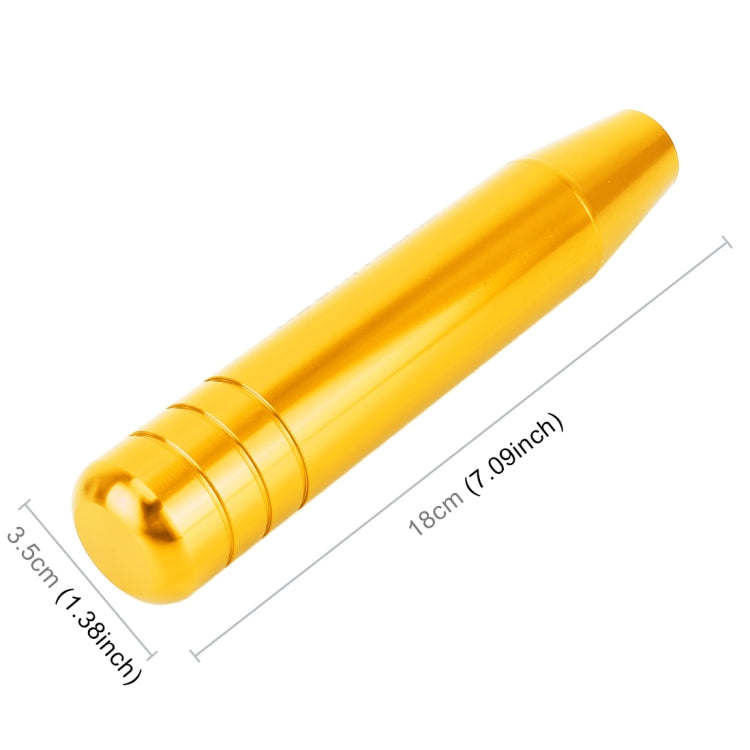 Universal Long Strip Shape Car Gear Shift Knob Modified Shifter Lever Knob, Length: 18cm(Gold) - Shift Knob by buy2fix | Online Shopping UK | buy2fix