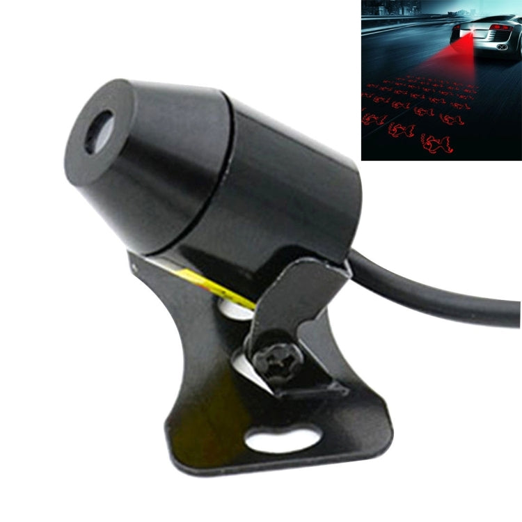 200mW Goldfish Pattern Red Light Car Laser Fog Lamp, DC 8-36V, Cable Length: 73cm - Fog / Driving Lights by buy2fix | Online Shopping UK | buy2fix