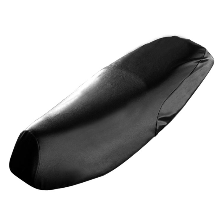 Waterproof Motorcycle Black Leather Seat Cover Prevent Bask In Seat Scooter Cushion Protect, Size: XL, Length: 61-65cm; Width: 27-38cm - Seat Covers by buy2fix | Online Shopping UK | buy2fix