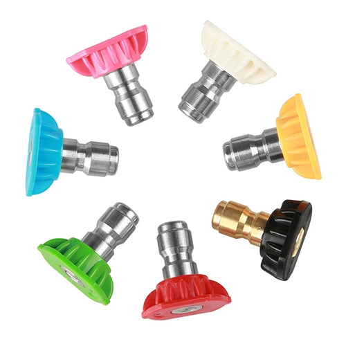 High Pressure Car Wash Gun Jet Nozzle Washer Accessories, Nozzle Angle: 15 Degree - Car Washer & Accessories by buy2fix | Online Shopping UK | buy2fix