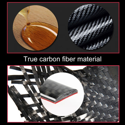 2 PCS Car Steering Wheel Button Carbon Fiber Decorative Sticker for Mercedes-Benz W204 - Car Interior Mouldings by buy2fix | Online Shopping UK | buy2fix