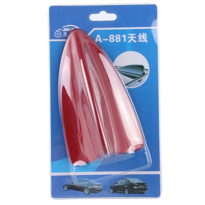 A-881 Shark Fin Car Dome Antenna Decoration(Red) - Aerials by buy2fix | Online Shopping UK | buy2fix