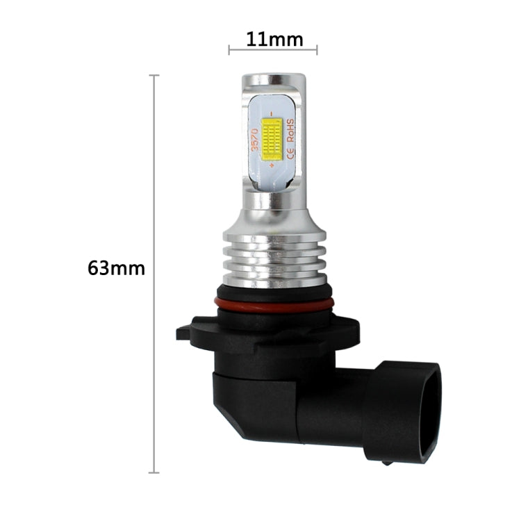 2 PCS 9006 HB4 72W 1000LM 6000-6500K Super Bright White Light Car Fog LED Bulbs, DC 12-24V - Fog / Driving Lights by buy2fix | Online Shopping UK | buy2fix