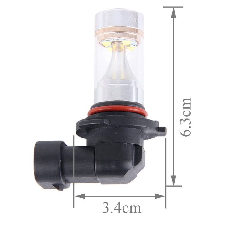 2 PCS 9005 30W 350 LM 6000K White Light 6 LED Car Fog Light Bulb, DC 12V - Fog / Driving Lights by buy2fix | Online Shopping UK | buy2fix