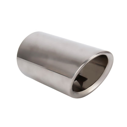 Car Styling Stainless Steel Exhaust Tail Muffler Tip Pipe for VW Volkswagen 1.2T Swept Volume(Silver) - In Car by buy2fix | Online Shopping UK | buy2fix