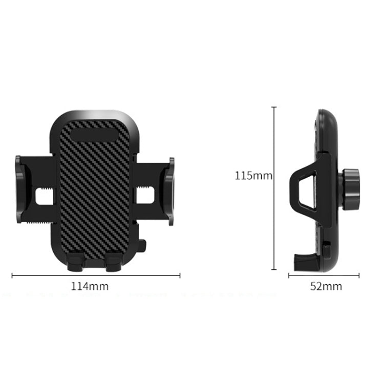 Multi-function Vehicle Navigation Frame Suction Cup Car Mount Phone Holder(Black) - Car Holders by buy2fix | Online Shopping UK | buy2fix