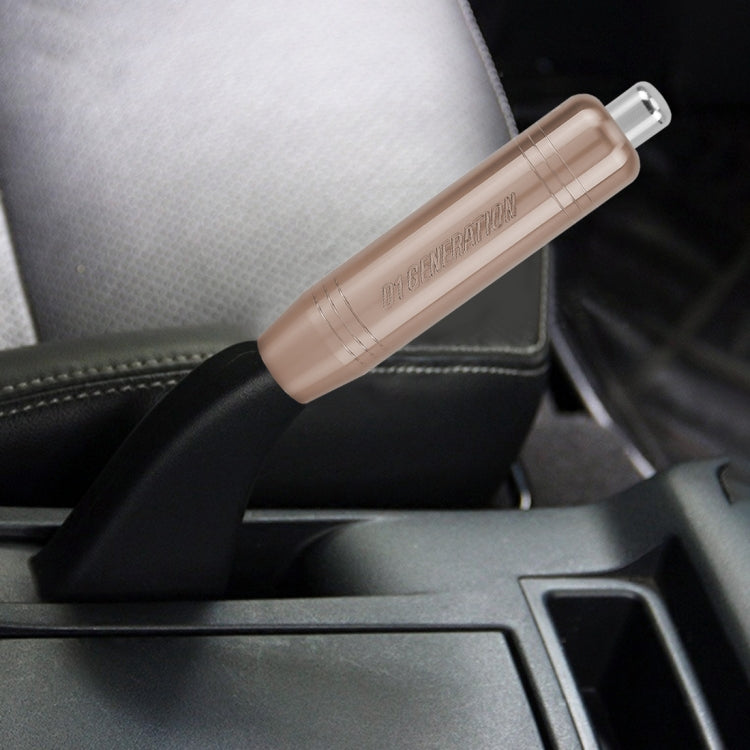 Universal Car Decorative Strip Hand Brake Lever Protective Cover(Champagne Gold) - Shift Knob by buy2fix | Online Shopping UK | buy2fix