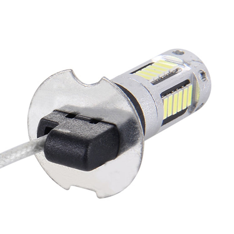 2 PCS H3 5W 30 SMD-4014 LEDs Car Fog Light, DC 12V(White Light) - In Car by buy2fix | Online Shopping UK | buy2fix