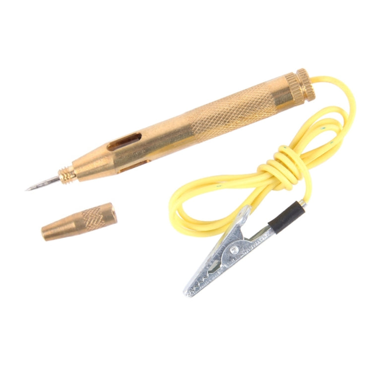 CNJB-85016 Pure Copper Circuit Tester and Electrical Voltage Detector Pen Set With Crocodile Clip 6-24V, Wire Length: 60cm - In Car by buy2fix | Online Shopping UK | buy2fix