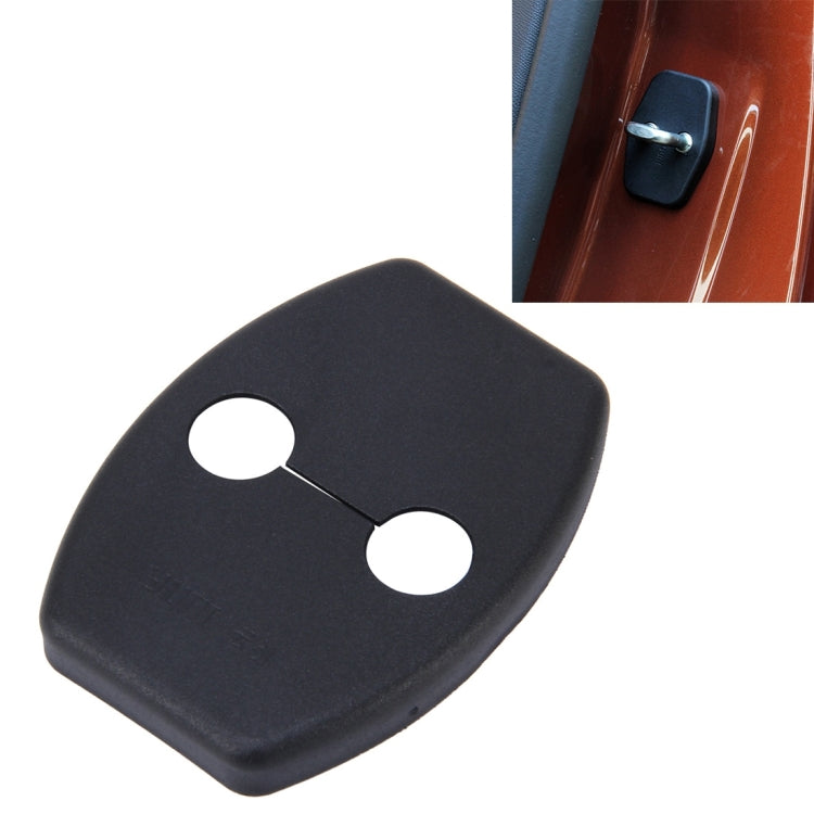 4 PCS Car Door Lock Buckle Decorated Rust Guard Protection Cover for Toyota RAV4 Corolla Reiz VIOS Camry Highlander Yaris Prado Prius Crown - In Car by buy2fix | Online Shopping UK | buy2fix