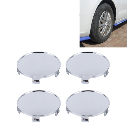 4 PCS Metal Car Styling Accessories Car Emblem Badge Sticker Wheel Hub Caps Centre Cover - In Car by buy2fix | Online Shopping UK | buy2fix