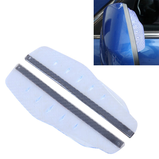 1 Pair 3R-2156 Universal Car Rearview Mirror Rain Blades Mirror Eyebrow Rain Cover (Transparent) -  by 3R | Online Shopping UK | buy2fix