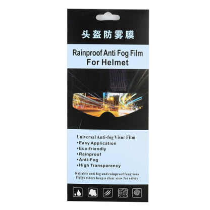 Motorcycle Helmet Visor Anti-fog Shield Helmet Film -  by buy2fix | Online Shopping UK | buy2fix