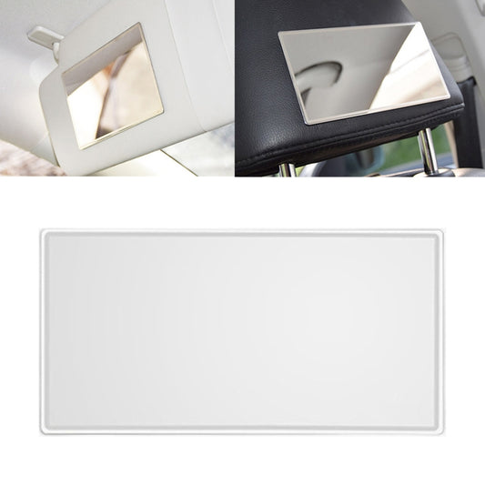 Portable Car Sunshade Makeup Mirror Stainless Steel Vanity Mirror, Size: 150 x 80mm -  by buy2fix | Online Shopping UK | buy2fix